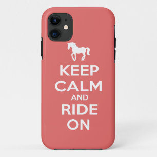 Kalm houden en rennen aan iPhone 11 hoesje