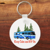 Kalm houden en RV aan Sleutelhanger (Voorkant)