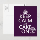 Kalm houden en sluiten briefkaart (Voorkant / Achterkant)