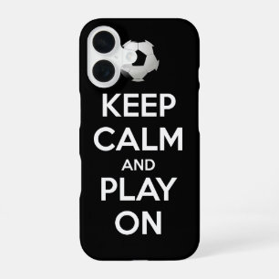 Kalm houden en spelen aan iPhone 16 hoesje