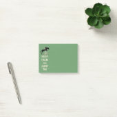 Kalm houden en springen op paard post-it® notes (Kantoor)