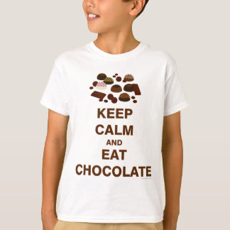 Kalm houden en t-shirt