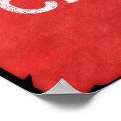 Kalm houden en  uitvoeren poster (Hoek)