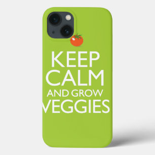 Kalm houden en Veggies kweken iPhone 13 Hoesje