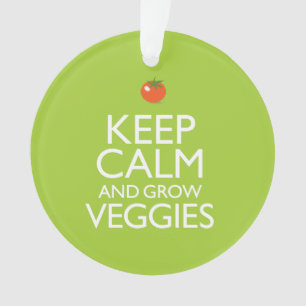 Kalm houden en Veggies kweken Ornament