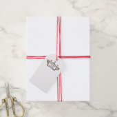 "Kalm houden en verbluffend zijn" Cadeaulabel (Met Touw)