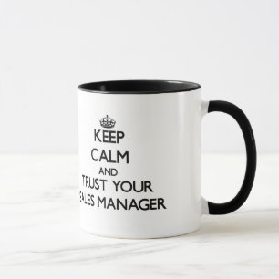 Kalm houden en vertrouwen op je Verkoopmanager Mok