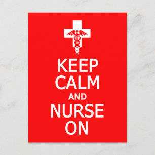 Kalm houden en verzorgen op briefkaart, aanpassen briefkaart