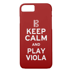 Kalm houden en Viola afspelen iPhone 8/7 Hoesje