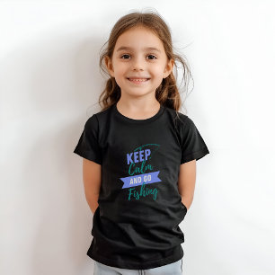 Kalm houden en Vist T-shirt