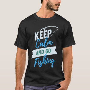 Kalm houden en Vist T-shirt