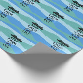 Kalm houden en zeilen bij cruise Ship Custom Cadeaupapier (Hoek)