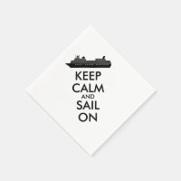 Kalm houden en zeilen bij cruise Ship Custom