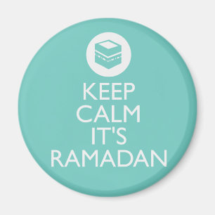 Kalm houden Het is Ramadan. Magneet