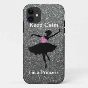 Kalm houden Ik ben een Prinses iPhone 5/5S Hoesje