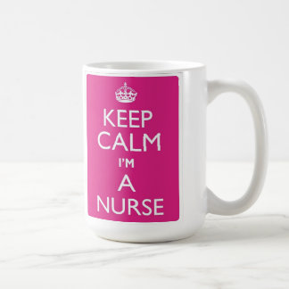 Kalm houden Ik ben een verpleegkundige Mok