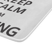 Kalm houden Ik koken. Snijplank (Hoek)