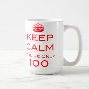 Kalm houden Je bent nog maar 100 dagen Mok