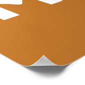 Kalm houden Land Poster (Hoek)