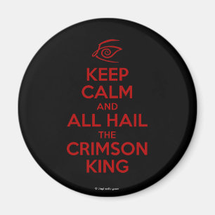 Kalm houden met de Crimson King Magneet