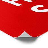 Kalm houden met Sabr Poster (Hoek)