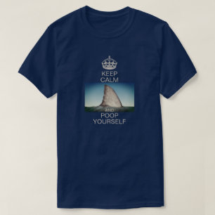 Kalm houden Shark T-shirt