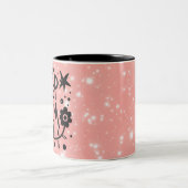 Kalm houden tweekleurige koffiemok (Center)