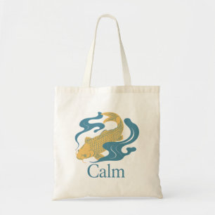 Kalm – Japans Koi-symbool van innerlijke vrede Tote Bag