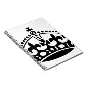 Kalm kuitkruit houden notitieboek (Rechterzijde)