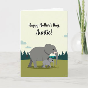 Kalm Moederdag Familiekaart Kaart