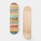 Kalm Ontspannende Bloemen Skateboard (Voorkant)
