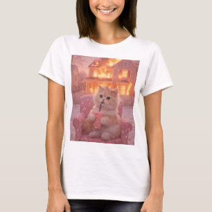 Kalm Prinses Kat Tijdens Totale Chaos T-shirt