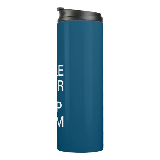 Kalm reiswieg houden - aangepaste thermische tromm thermosbeker (Geroteerd rechts)