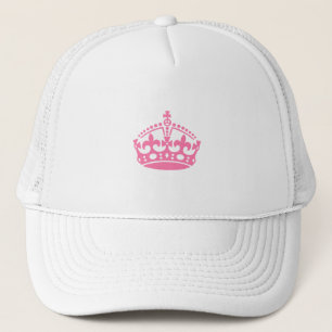 Kalm roze overwinningskroon trucker pet