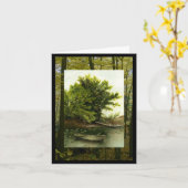 Kalm vinden in alle Chaos Kaart (Gele Bloem)