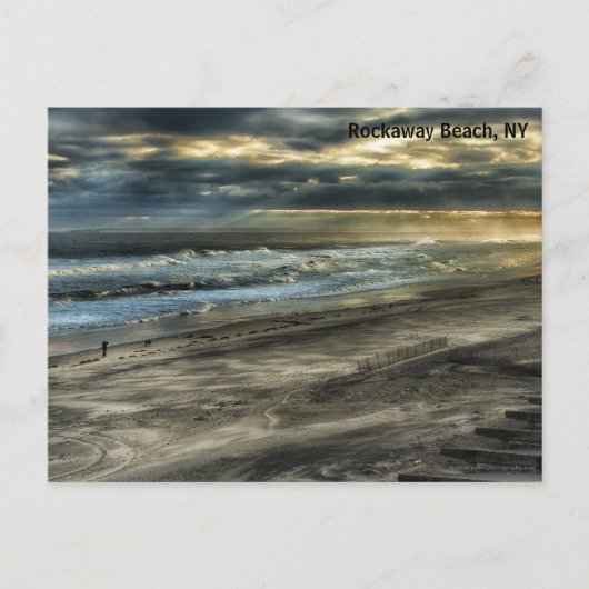 Kalm voor Briefkaart Storm (Voorkant)