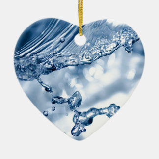 Kalm voor het storm. keramisch ornament