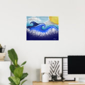 Kalm voor het Storm Poster (Thuiskantoor)