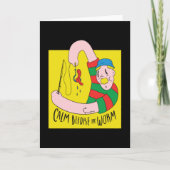 Kalm voor worm kaart (Voorkant)