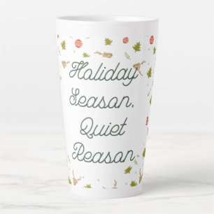 Kalm Wintermok – Minimalistisch Cozy Design Latte Mok