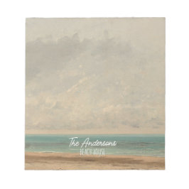 Kalm Zee 1866 Gustave Courbet National Gallery Notitieblok