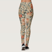 Kalme bloemenlegging leggings (Achterkant)