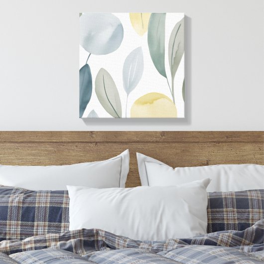 kalme Natuur doek Canvas Afdruk (Insitu (Slaapkamer))