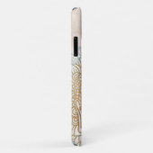 Kalme neutrale tonen en gouden boeddha Tibetaans Case-Mate iPhone Case (Achterkant/rechts)