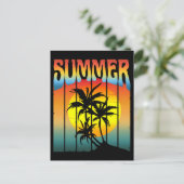 KALME ZOMERONDERGANG BRIEFKAART (Staand voorkant)