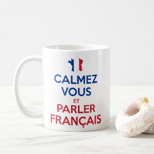 Kalmeer en spreek Frans Koffiemok