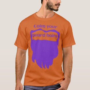 Kalmeer je beer Paarse Classic TShirt