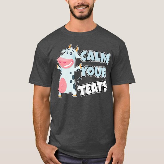 KALMEER JE SPENEN - FUNNY FARMER Premium T-shirt (Voorkant)