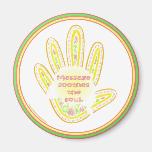 Kalmeer je ziel magneet (Voorkant)