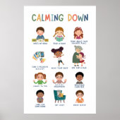 Kalmeren Technieken Klaslokaal Poster (Voorkant)